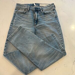 Like New - Rag & Bone Nina High Rise Ankle Cigarette jean Size 27 - Worn once